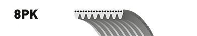 VOLVO 978238 V-Ribbed Belts
